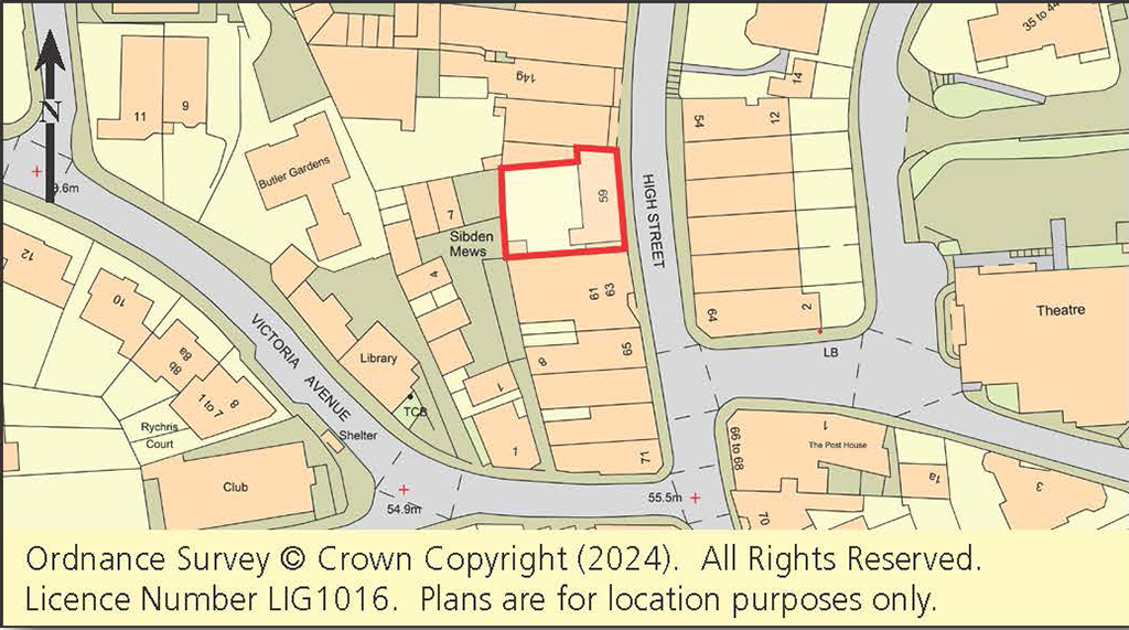 Lot: 36 - LANDMARK TOWN CENTRE FORMER RESTAURANT WITH LIVING ACCOMMODATION -